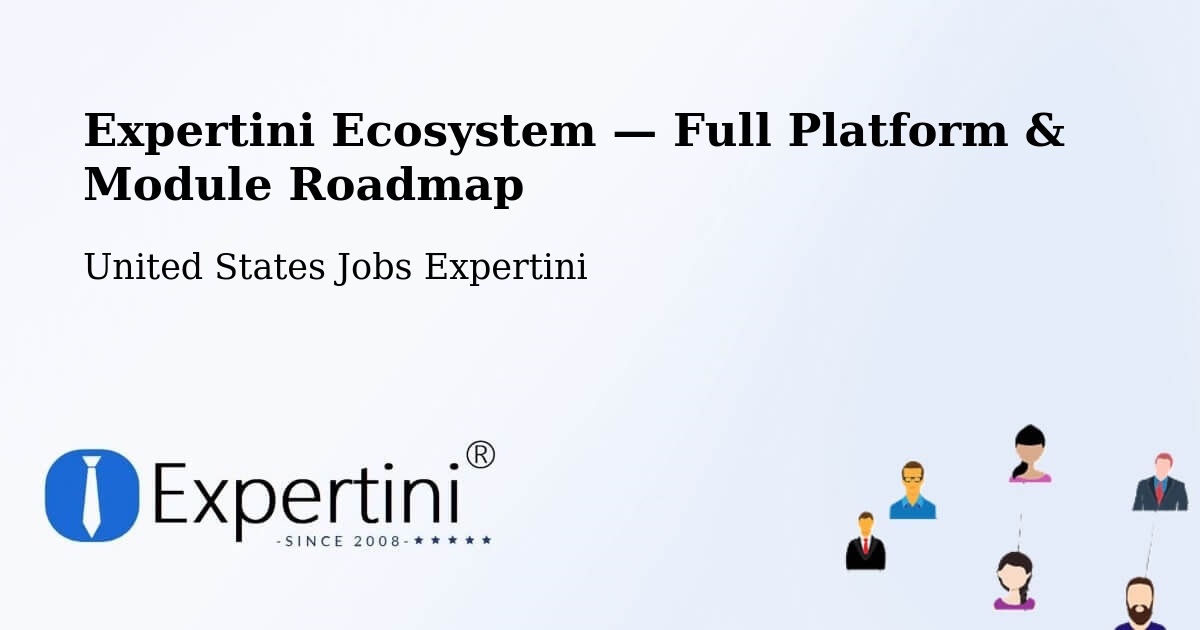 Expertini Ecosystem — Full Platform & Module Roadmap – Marion