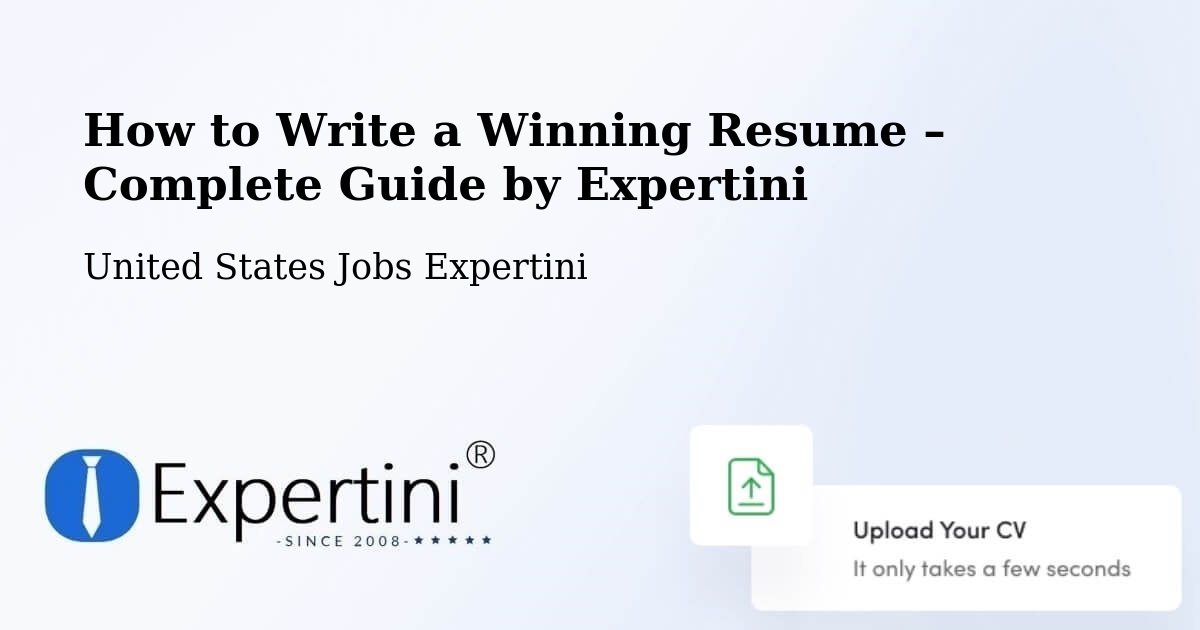 Resume Writing Guide for Job Seekers – Marion - Marion, United States Jobs Expertini